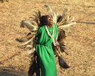 Sukuma Dancer, Kisesa Township, Tanzania, 2004. Image © Frank Gunderson.